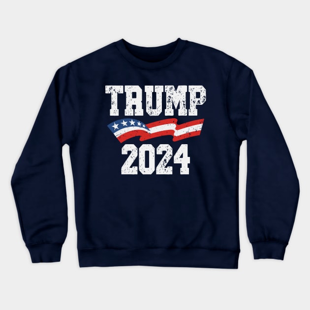 Trump 2024 Crewneck Sweatshirt by Etopix